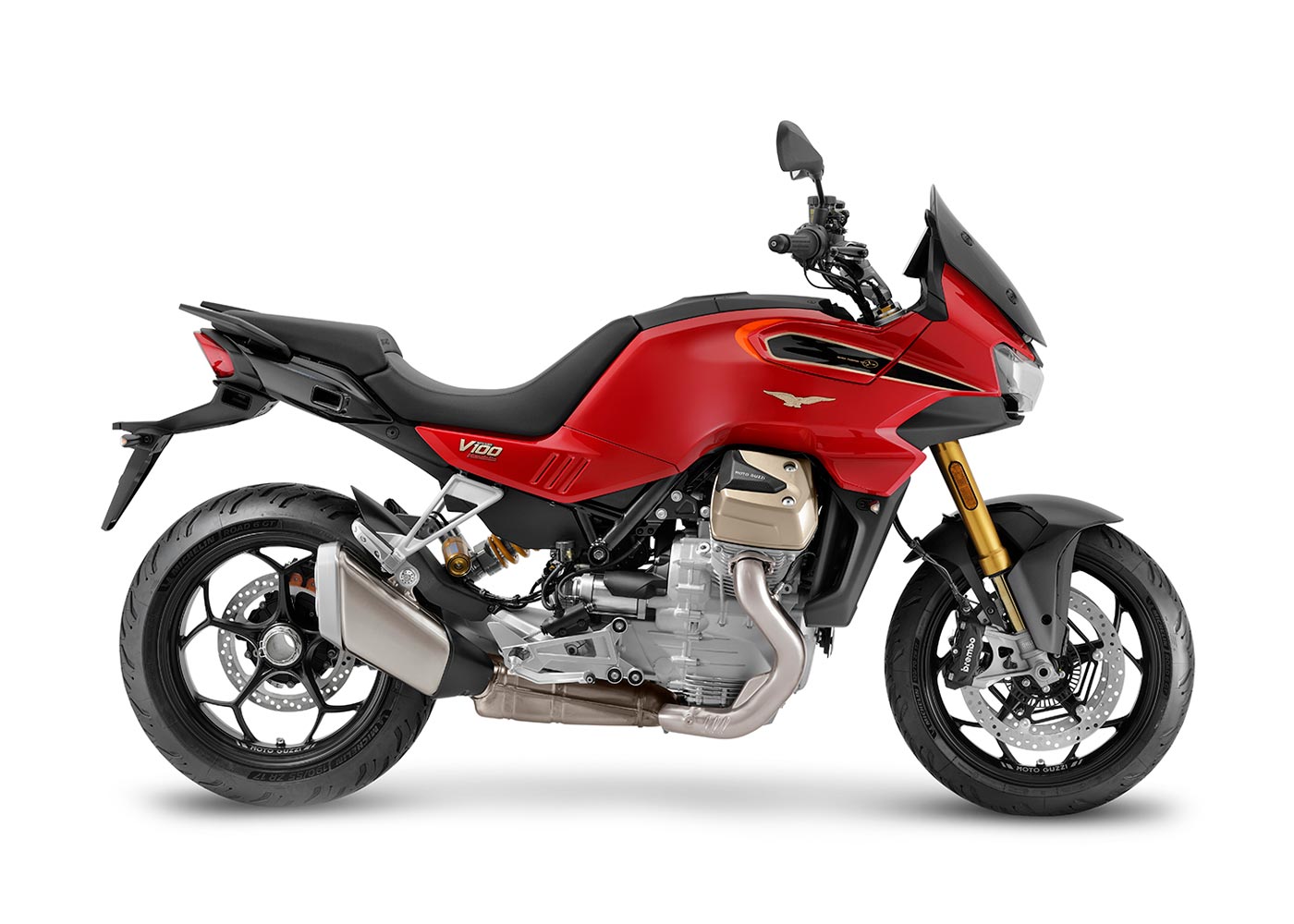 Moto Guzzi V100 rossa